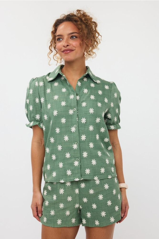 BLOUSE VIVIENNE HSS2523 041 GREEN